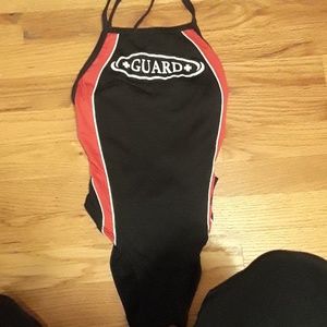 Life guard swim suit